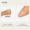 heelz设计师手工鞋履 ｜繁花跟复古鳗鱼纹羊皮乐福鞋3.6公分 商品缩略图3