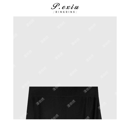 04-1潘依绣丁丁宠粉双层不规则气质高级感半身裙 Q2293 商品图2