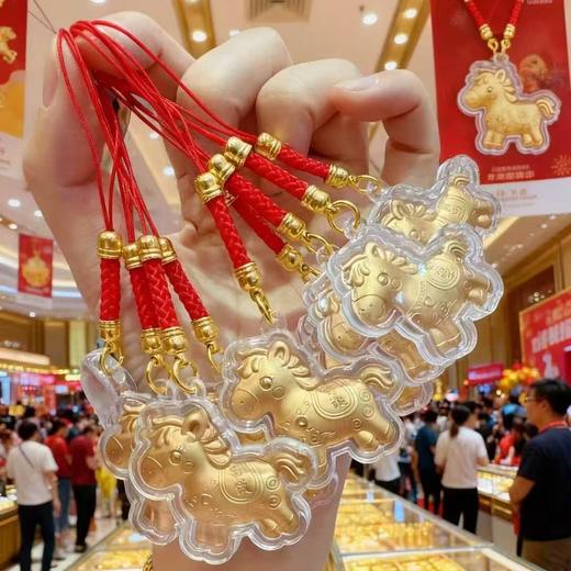 可爱马上有钱招财挂件手机包包钥匙扣挂饰马年暴富小礼品2026新款 商品图0