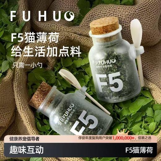 【俘获好礼】俘获F5猫薄荷粉末球可食用猫咪零食增加饮水 商品图0