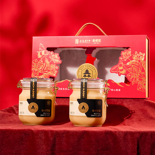 森蜂园-椴树雪蜜礼盒1kg*2 商品图2