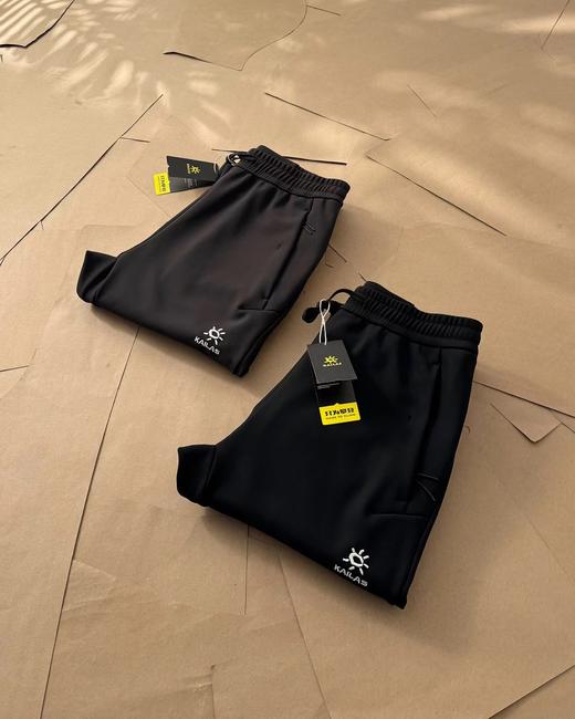 F012810早春厚软壳裤软壳冲锋裤直筒户外休闲裤 商品图3