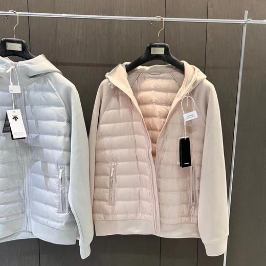 F012825情侣款男女轻盈运动休闲短款羽绒服 商品图2