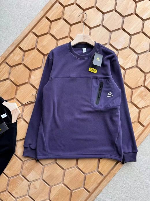 F012822日系复古双面摇粒绒宽松休闲卫衣 商品图4