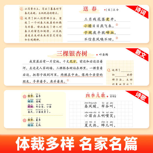 【斗半匠】大语文精读 寒假阅读力训练1-6年级下册 商品图1