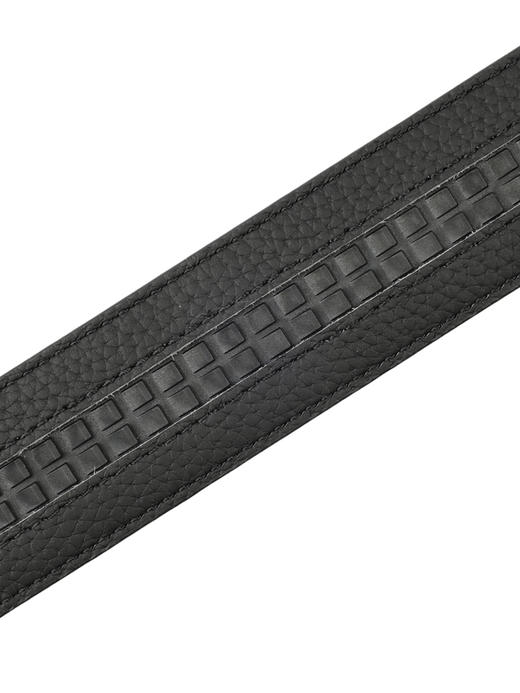 callisto黑色牛皮革皮带 商品图3