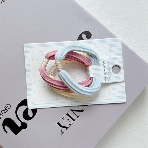 手工打结超弹组合皮筋（3根）-纪念日百货门店同款169261011 商品图3