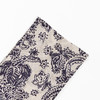 ROMI STUDIO“儒雅之间”100%真丝花卉印花手工挑边长丝巾 428D7002 商品缩略图4