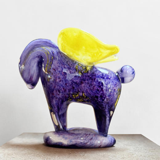 “天使之马”琉璃摆件 商品图1