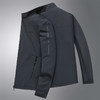 【DWP】大依优型大码男装春秋立领夹克外套加肥加大码休闲商务上衣外套 商品缩略图2