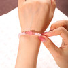 【祈愿吉品】狐狸粉水晶玛瑙手链女 商品缩略图3