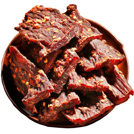 九成风干猪肉干 川西特产 原切香辣下饭追剧健身解馋办公零食 商品图2