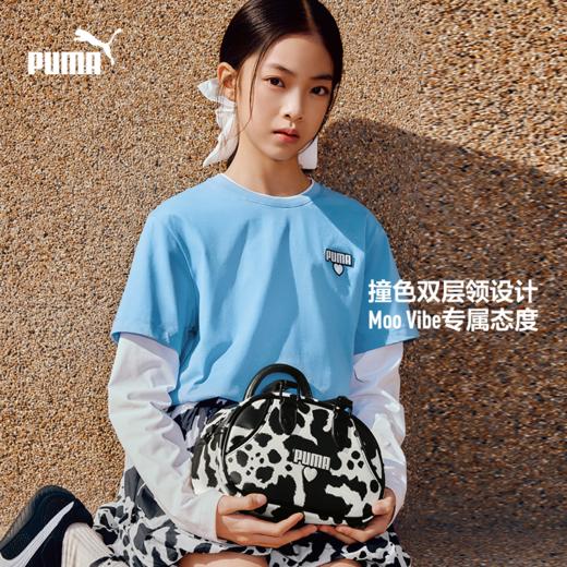 PUMA彪马童装2026春季新款儿童长袖T恤假两件设计时尚潮酷 商品图2