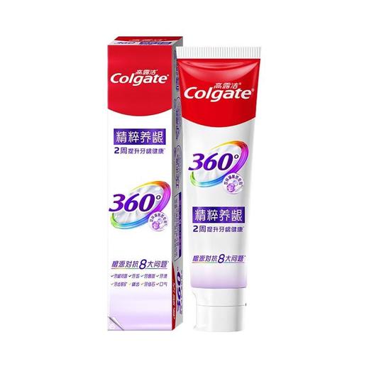 高露洁360°精粹养龈-健康牙龈牙膏180g 商品图0