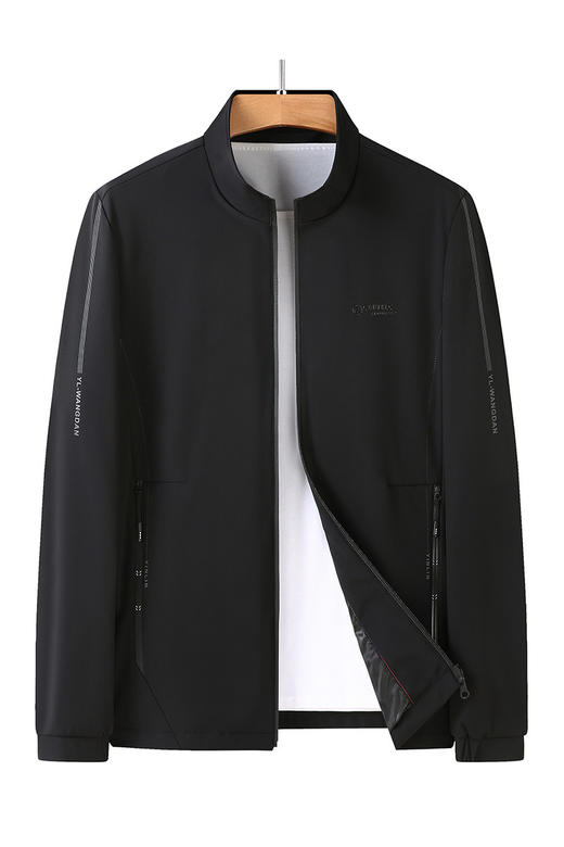 【DWP】大依优型大码男装春秋立领夹克外套加肥加大码休闲商务上衣外套 商品图5