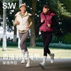 【sw速惟】短款运动羽绒服女士无袖保暖白鸭绒1517 商品缩略图1