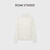 ROMI STUDIO17.5微米超细美丽诺绵羊毛高领套头毛织 RWDSS02401 商品缩略图5