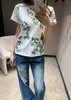 女款四叶草印花短袖T恤ba010 商品缩略图3