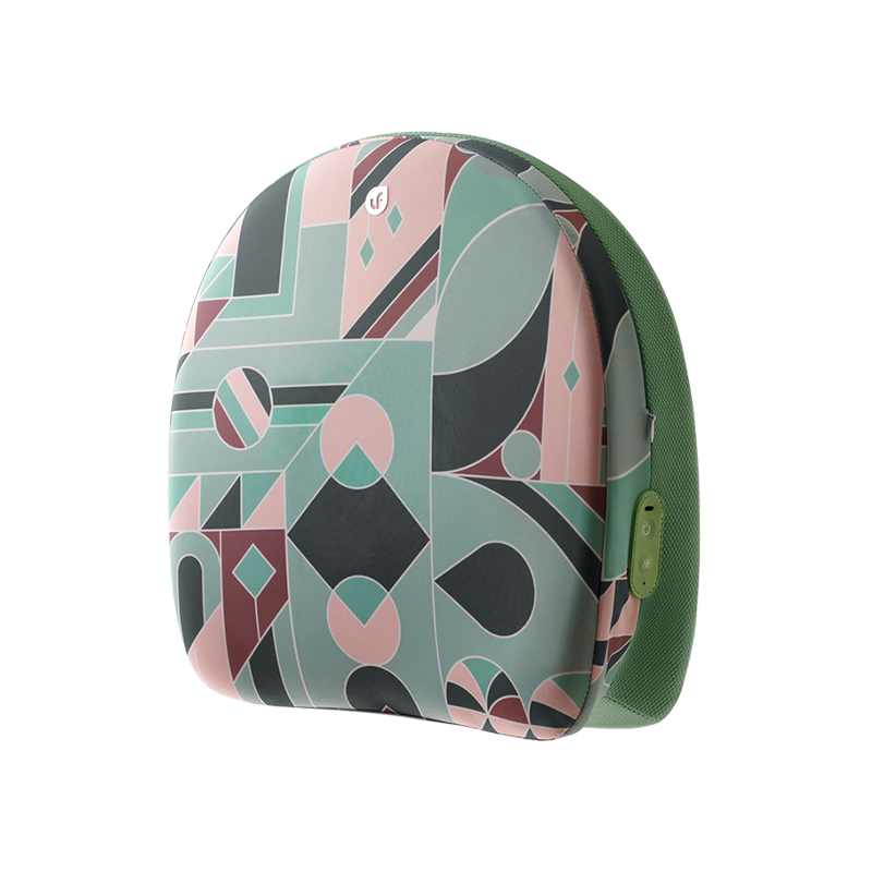 乐范双拼揉捏按摩腰靠热敷揉捏分区