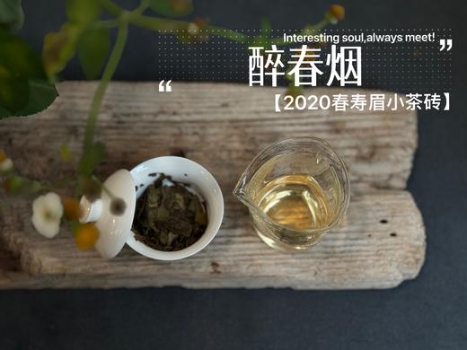 【年末好礼】2020春寿眉小茶砖，花蜜香、粽叶香、木质香，向2015春寿眉饼《醉春烟》的致敬之作！ 商品图8