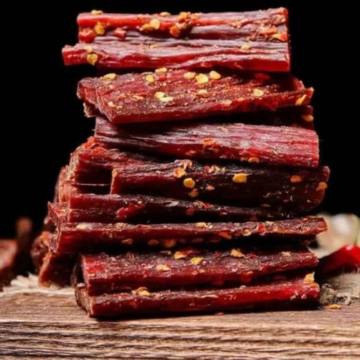 九成风干猪肉干 川西特产 原切香辣下饭追剧健身解馋办公零食 商品图1