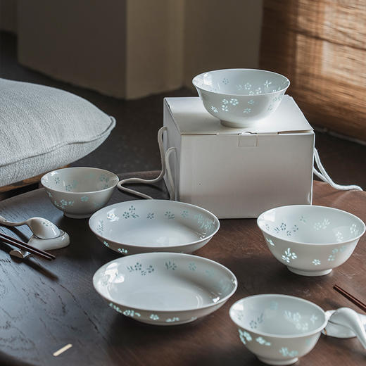 玉柏玲珑雀语30头餐具套组 商品图3