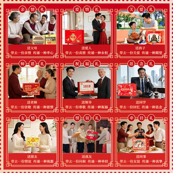 好想你红枣滋补礼盒2559g/15件健康滋补节日送礼零食礼包企业团购 商品图1