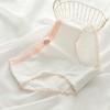 【YW】无忧购26年春季新升级5条装少女内裤甜美木耳边纯棉10A抗菌中腰内裤0230（截单3-5天发货) 商品缩略图8