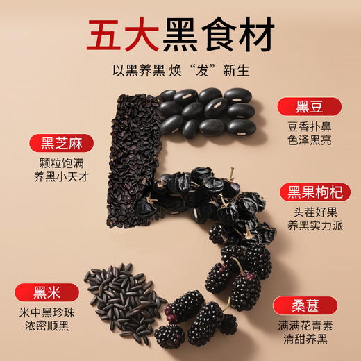 福牌鹿胶五黑固元糕【山东必买好品】 商品图3