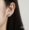 【彼达思】景之蓝 碧波吟耳饰  珐琅饰品 商品缩略图1