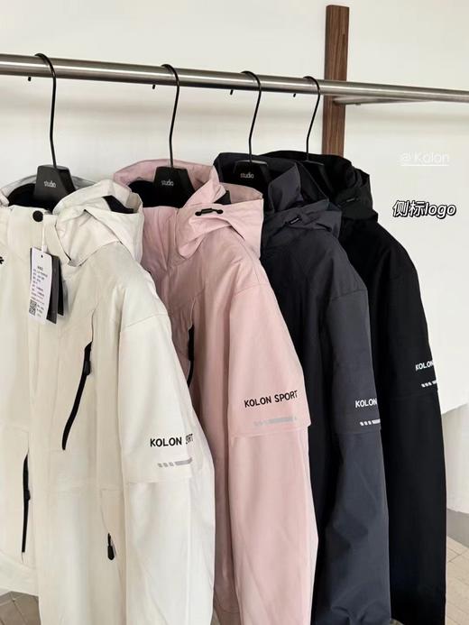 F012820可拆卸抓绒内胆摇粒绒情侣款三合一冲锋衣 商品图2