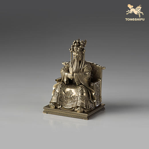铜师傅 见微系列《威德广济龙王爷》桌面铜菩萨摆件工艺品 商品图1