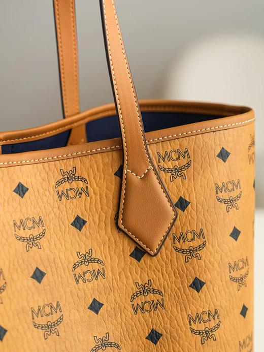 F012809复古印花大容量购物袋单肩托特包 商品图3