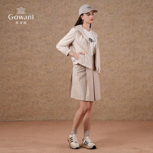 乔万尼轻运动宽松连帽多色休闲外套ED1B908 商品图1