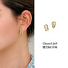 CH-J 26P 镂空双C耳钉 商品缩略图0
