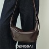 登白DENGBAI 羊皮牛角包新款饺子包斜挎女包头层羊皮 商品缩略图0