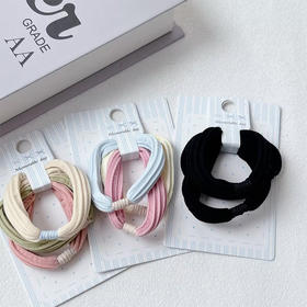 手工打结超弹组合皮筋（3根）-纪念日百货门店同款169261011