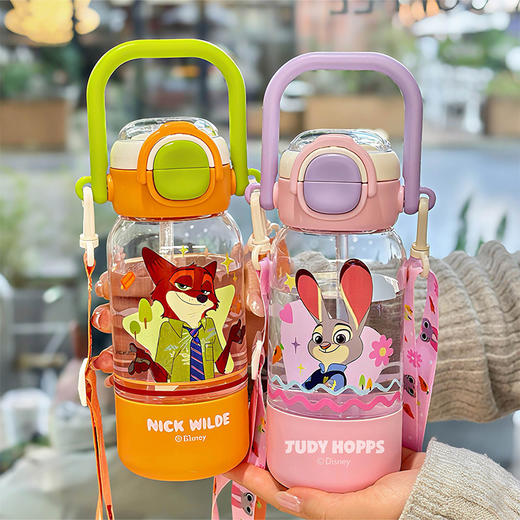 590ml疯狂动物城塑料杯塑料杯-纪念日百货门店同款169254760 商品图4