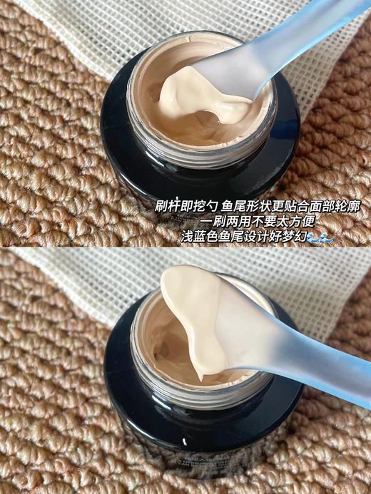 尔木萄鱼尾粉底刷不吃粉底一字型无痕上妆丝滑新手化妆刷子 商品图6