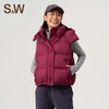 【sw速惟】短款运动羽绒服女士无袖保暖白鸭绒1517 商品缩略图3