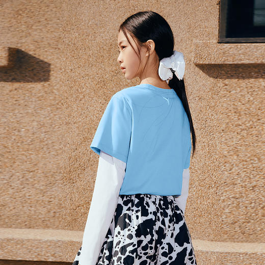 PUMA彪马童装2026春季新款儿童长袖T恤假两件设计时尚潮酷 商品图4