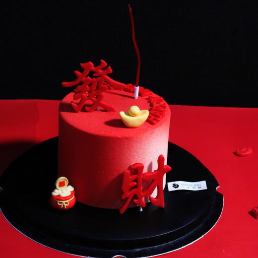 才气款【奉旨发财】1.5磅香草奶油芒果夹心口味 商品图4