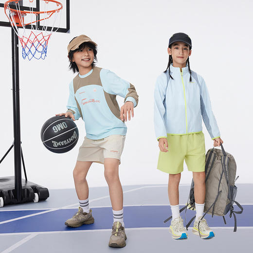 onmygame【魔方格肌理】儿童机能短裤男女童五分裤2025年夏新款 商品图4