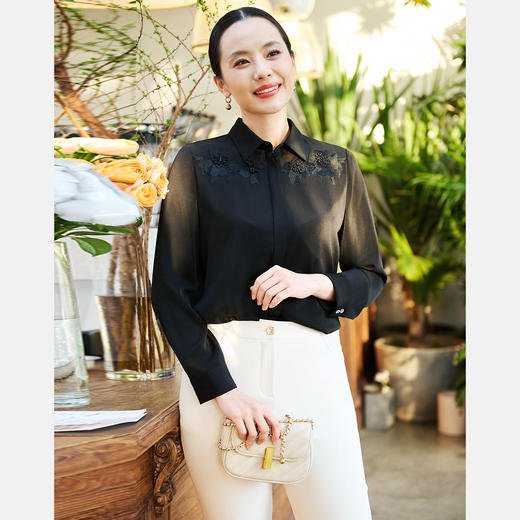 皮尔卡丹女装衬衫P51204B5020B0 商品图3