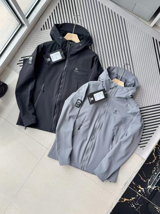 【ss1】春新款男子户外防风防水透气连帽软壳夹克/外套！！ 商品图1
