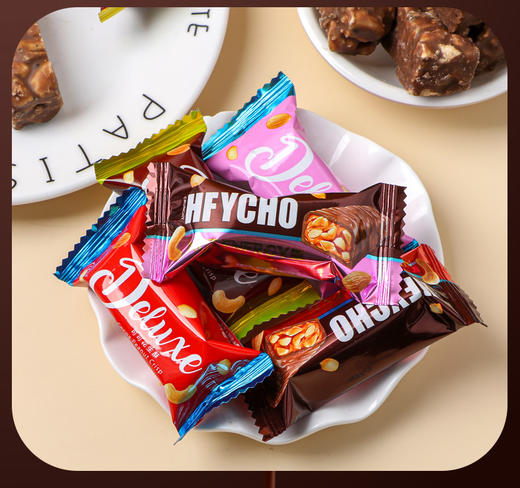 汇福园糖果巧克力花生酥500g【山东必买好品】 商品图0