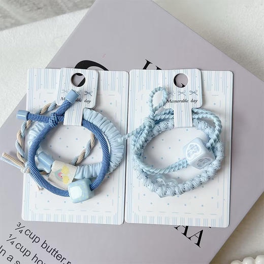 蓝色元素皮筋彩卡皮筋-纪念日百货门店同款169261071 商品图4