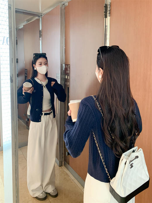 <曾小咸推荐>现货秒杀 ！微信超特价！针织开衫 日常159.99 立减70 秒杀89.99！！ 商品图6