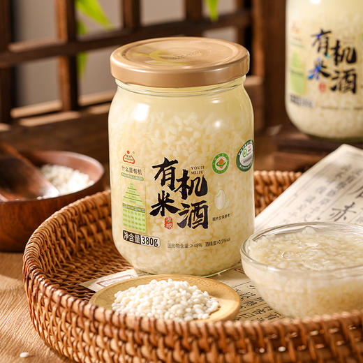 生龙 有机米酒380g/瓶 孝感 商品图2