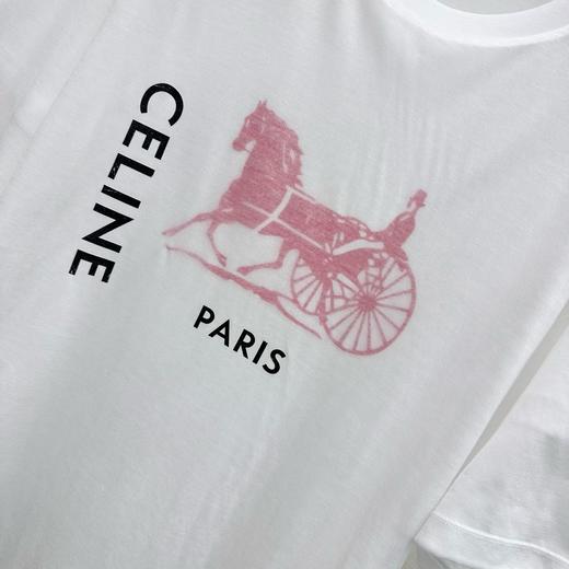 女款马年印花双层假两件短袖T恤ba008 商品图3